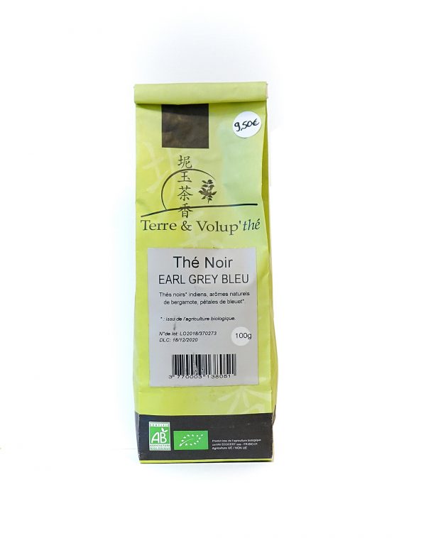 Black tea EARL GRAY BLEU
