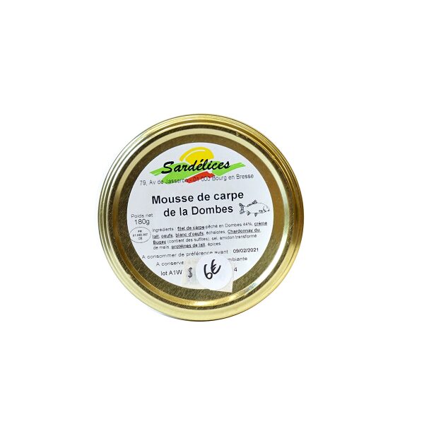 Mousse de carpes de la Dombes