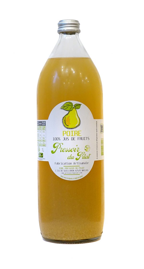 100% pear juice