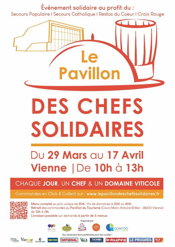 illustration le pavillon des chefs solidaires